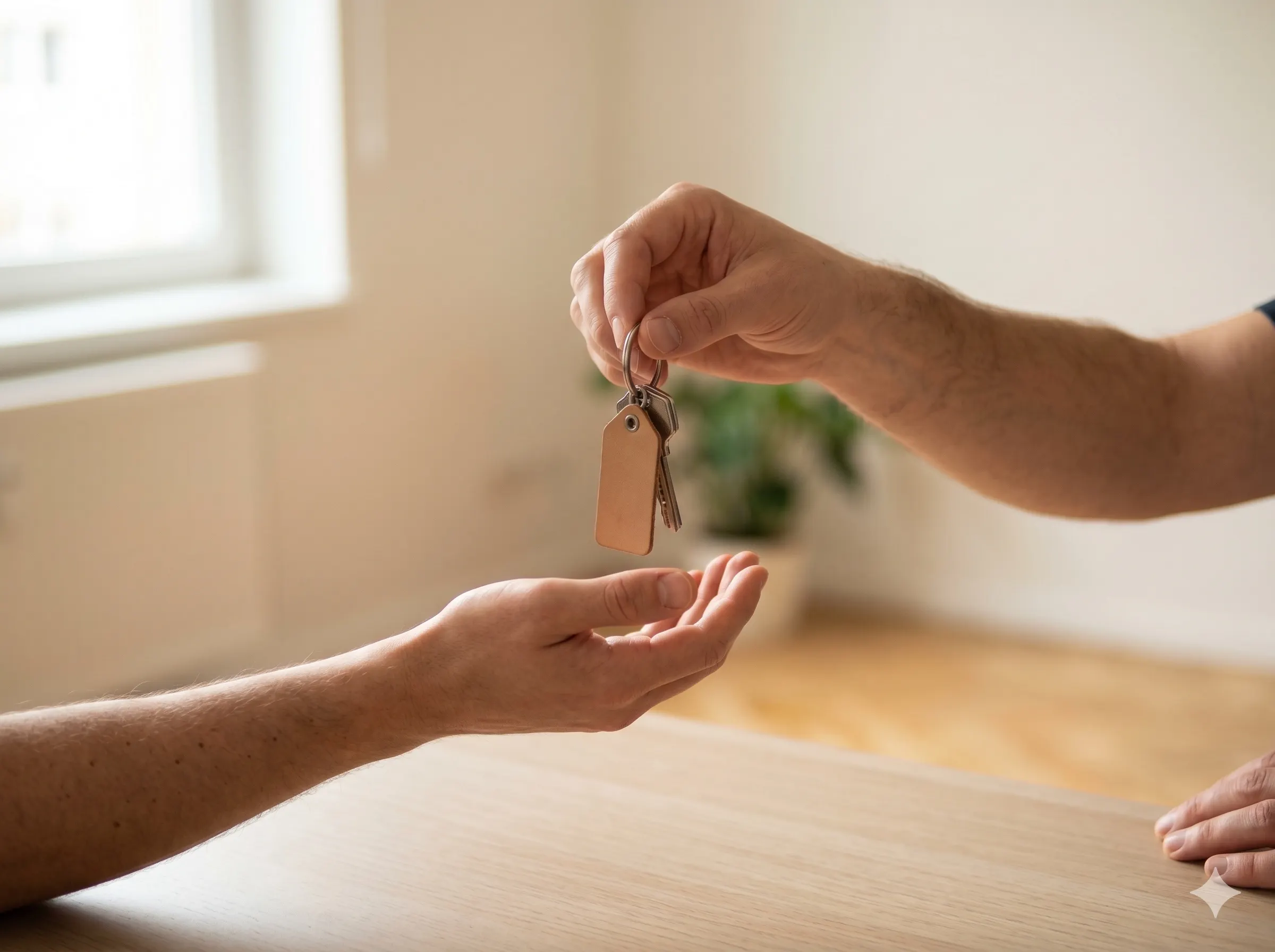 Передача ключей от квартиры